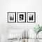 3 Pack Gallery™ Black Frame with Mat by Studio Décor®